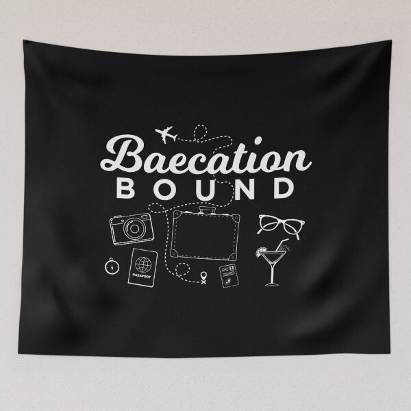Item preview, Couples Vacation Baecation Bound design designed and sold by jakehughes2015.