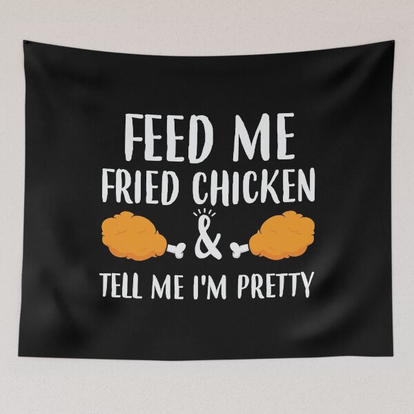 Item preview, Funny Chicken Drumstick Feed Me Fried Chicken product designed and sold by jakehughes2015.