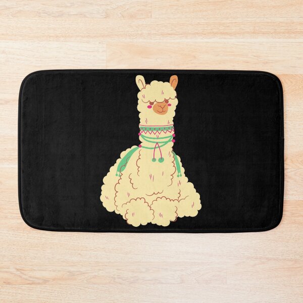 Item preview, Cute staring llama designed and sold by TextyQuotes.