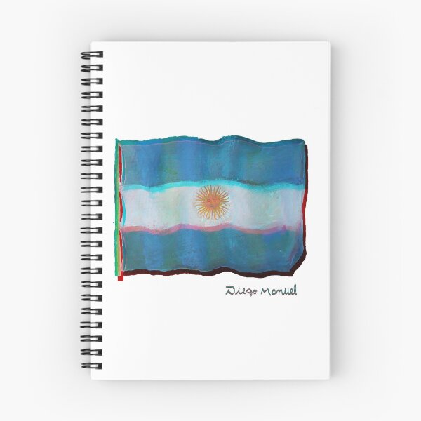 Item preview, Argentine flag designed and sold by Diego Manuel Rodriguez.