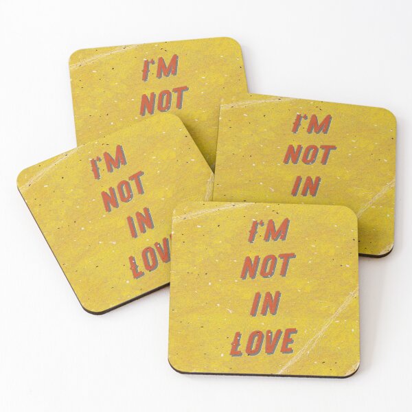 Artikelvorschau, I'm not in Love entworfen und verkauft von Hell-Prints.