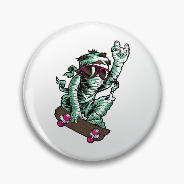 Item preview, Mummy On A Skateboard designed and sold by Vector Scout Lab.