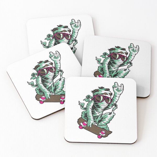 Item preview, Mummy On A Skateboard designed and sold by Vector Scout Lab.