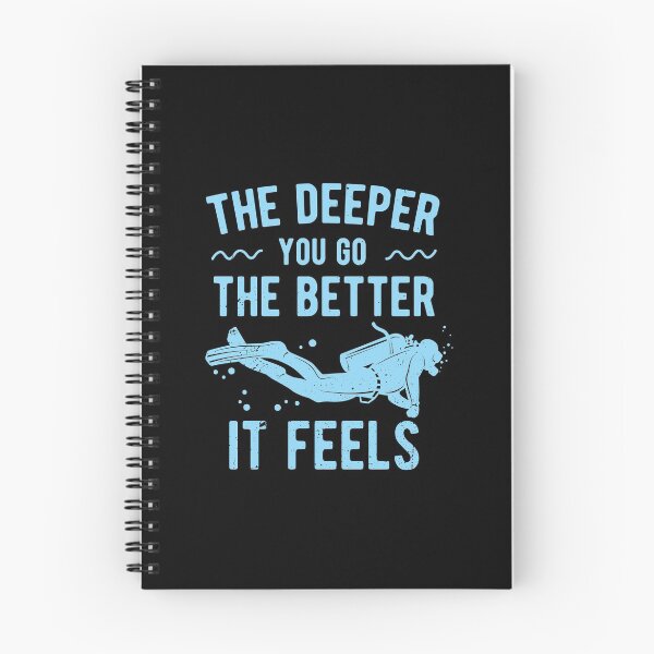 Item preview, The Deeper You Go The Better It Feels Diving Gift designed and sold by haselshirt.