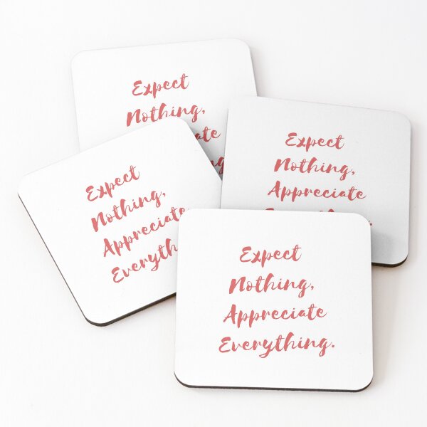 Item preview, Expect nothing, appreciate everything. designed and sold by EnlightParis.
