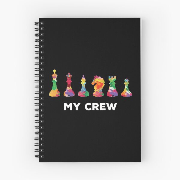 Item preview, My Crew Chess Boardgame Cute Game Pieces Gift designed and sold by haselshirt.