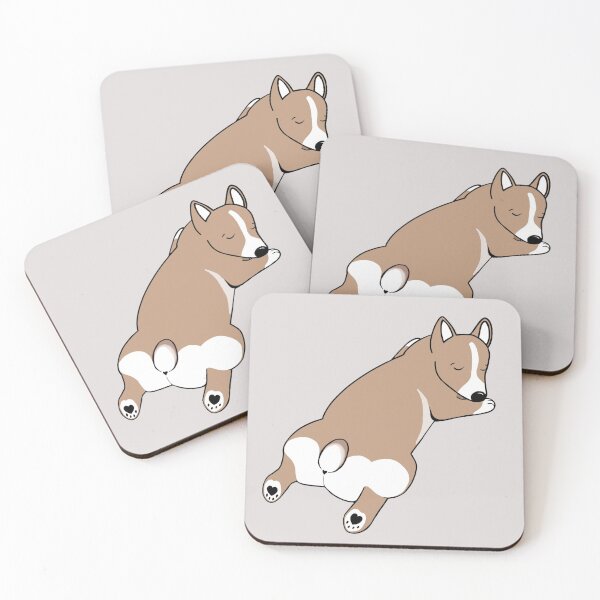 Item preview, Corgi sploot designed and sold by Clara Ryder.
