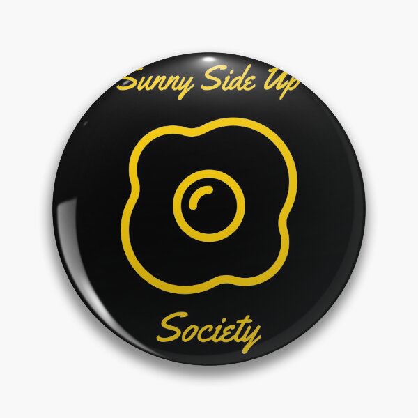 Item preview, Cooked Egg Yellow Outline Sunny Side Up Society designed and sold by javes93.