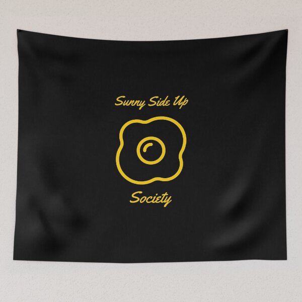 Item preview, Cooked Egg Yellow Outline Sunny Side Up Society designed and sold by javes93.