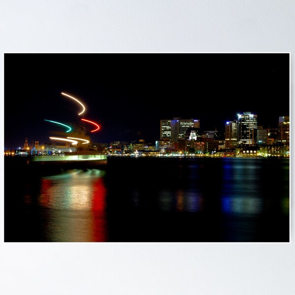 Item preview, Halifax Harbour and Ferry at Night designed and sold by Charles Plant.