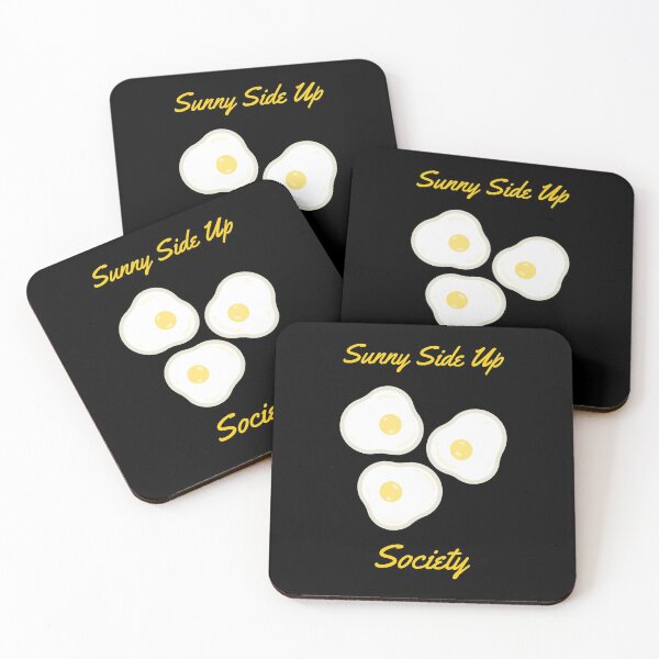 Item preview, Cooked Eggs Yellow Sunny Side Up Society designed and sold by javes93.