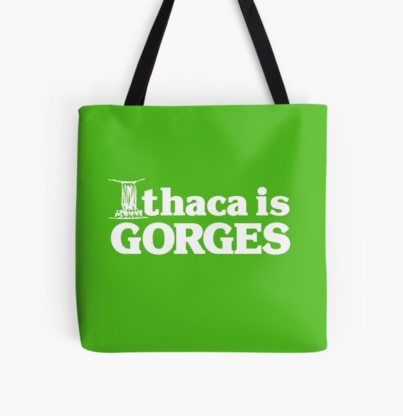 Ithaca is Gorges (classic) - Upstate Ithaca, New York NY College All Over Print Tote Bag
