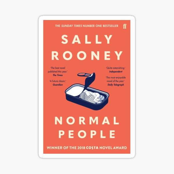 Normal People Novel - Connell and Marianne Sticker