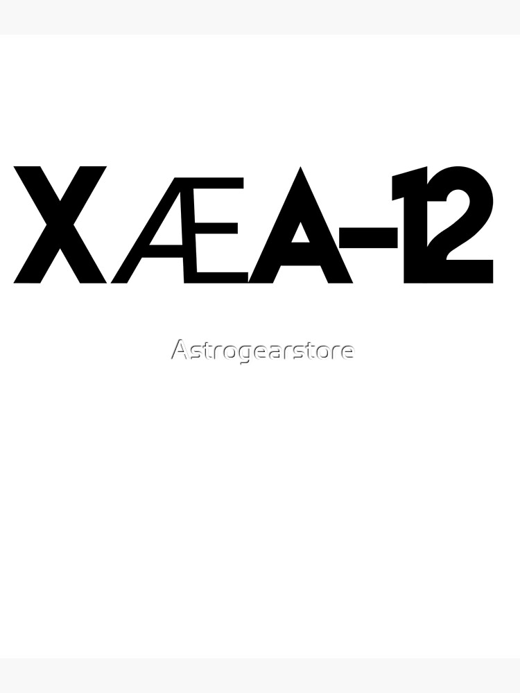 Elon Musks Son X Ae A 12 Grimes Son Black Text Xaea 12 Xaea12 Postcard By Astrogearstore Redbubble