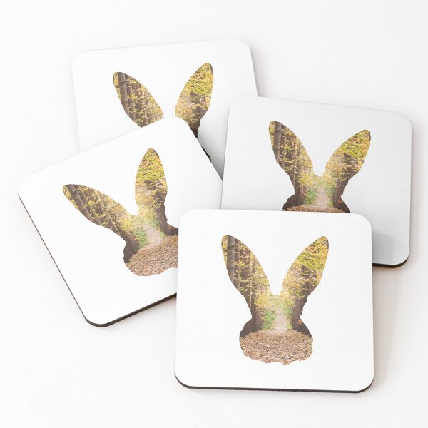 Item preview, Pine Trail Rabbit Silhouette designed and sold by ARowanHomestead.
