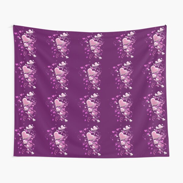 Herzen aus Zuckerguss Wandbehang