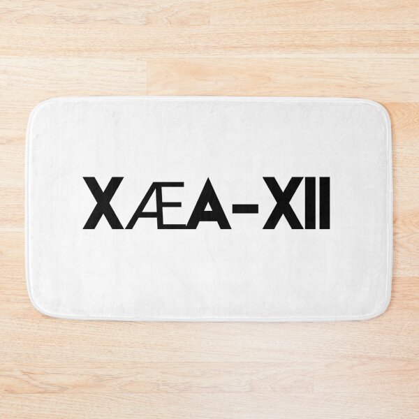 Artikelvorschau, Elon Moschus Sohn X Æ A-XII Grimes Sohn Schwarz Text XÆA-XII XÆAXII entworfen und verkauft von Astrogearstore.