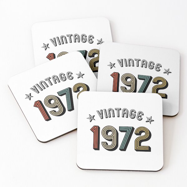 Item preview,  1972 vintage retro vintage year of birth birthday designed and sold by GeogDesigns.
