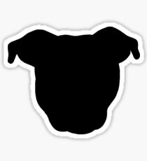 Black Pittie Sticker