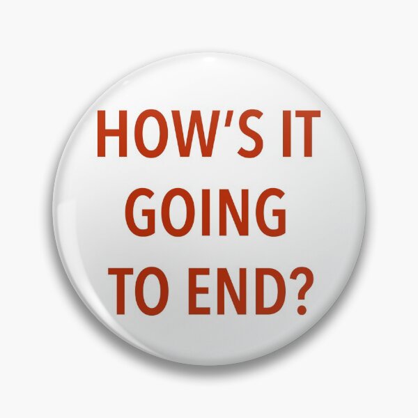 Item preview, How's It Going To End? Truman Show Sticker designed and sold by Eunice Marie.