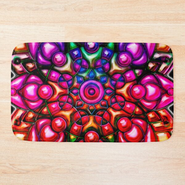 Item preview, Mandala 02 BIG arcoiris designed and sold by extramuros-cf.