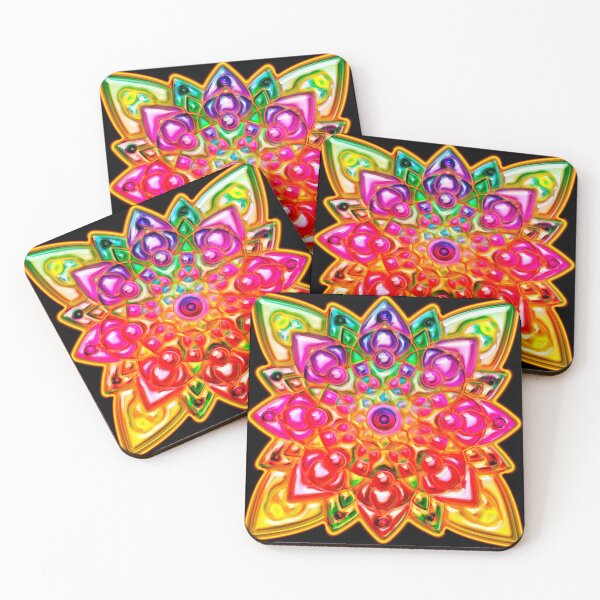 Item preview, Mandala 02 BIG arcoiris fc designed and sold by extramuros-cf.