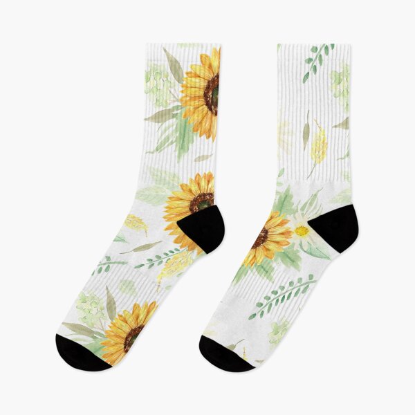 Item preview, Sunflowers and Daisies Bouquets | Watercolor | Art | Pattern  designed and sold by Harpley Design Studio.