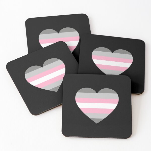 Item preview, Demigirl Pride Heart designed and sold by punkauracrystal.