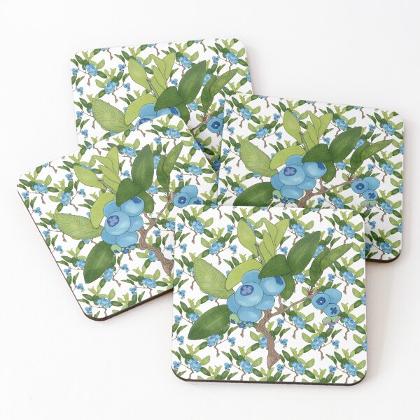 Item preview, blueberry and pattern  designed and sold by AnnaBaldon.
