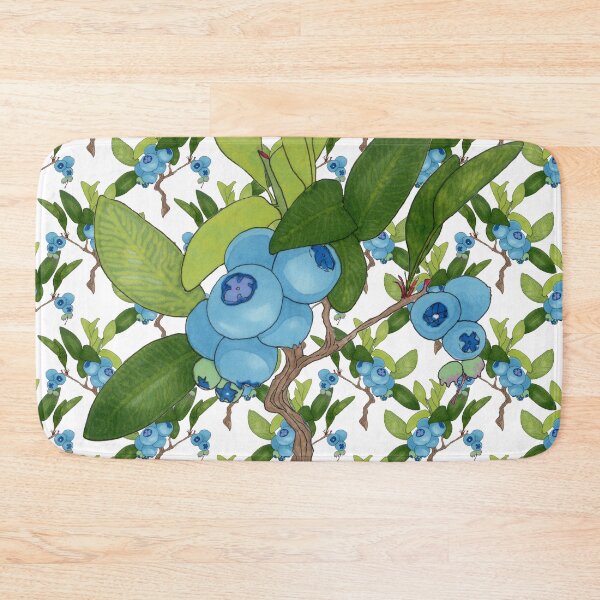 Item preview, blueberry and pattern  designed and sold by AnnaBaldon.