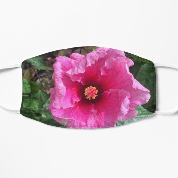Pink Hibiscus Mask