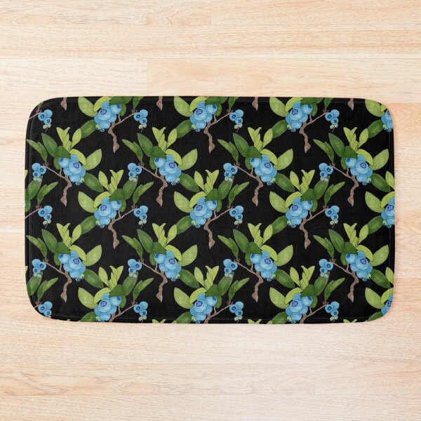 Item preview, blueberry black pattern designed and sold by AnnaBaldon.