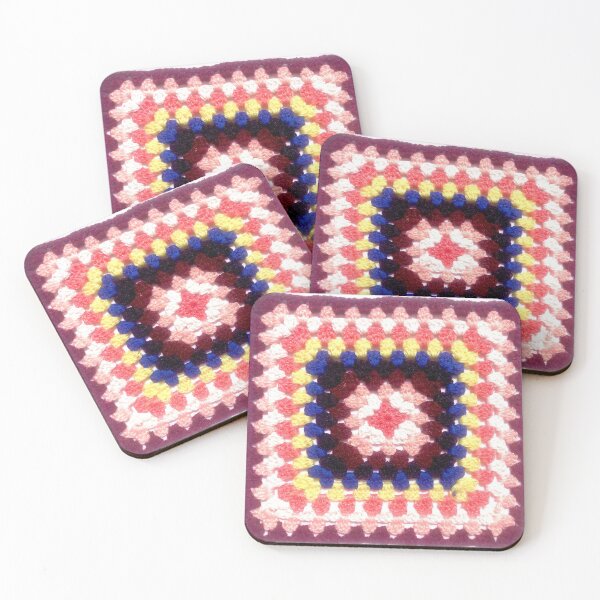 Item preview, Retro Rock Your Granny! Crochet Vintage Granny Square designed and sold by MeluCrochet.