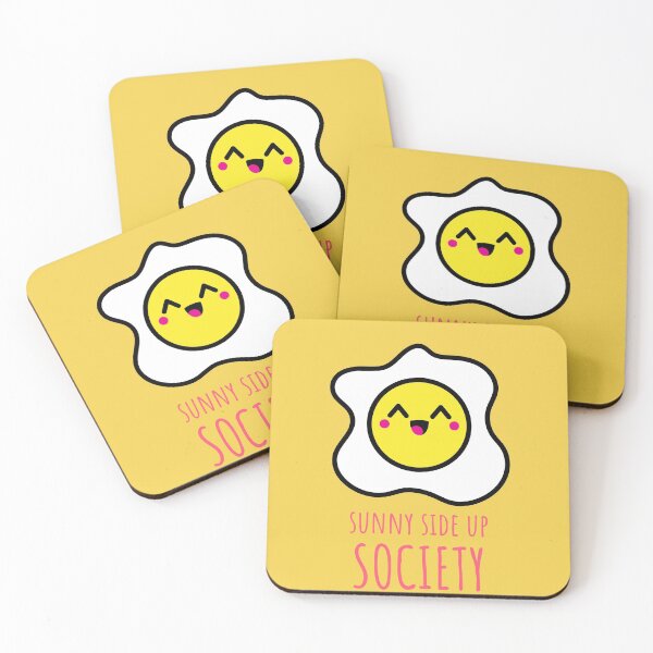 Item preview, Kawaii Sunny Side Up Society egg Smiley designed and sold by javes93.