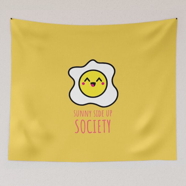 Item preview, Kawaii Sunny Side Up Society egg Smiley designed and sold by javes93.