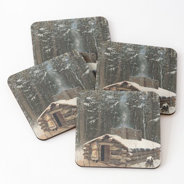 Item preview, Frederic Remington - Antoine's Cabin designed and sold by Impressionist Masters.