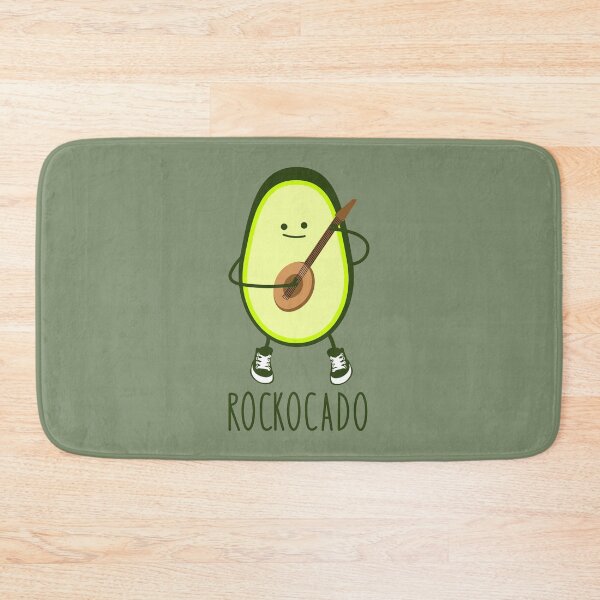 Item preview, Avocado with guitar (b) designed and sold by spontania.