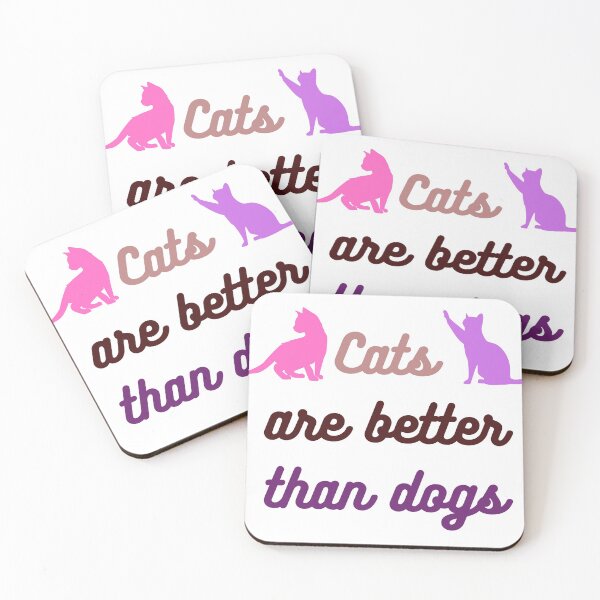 Item preview, Cats are better than dogs designed and sold by faeriestar.