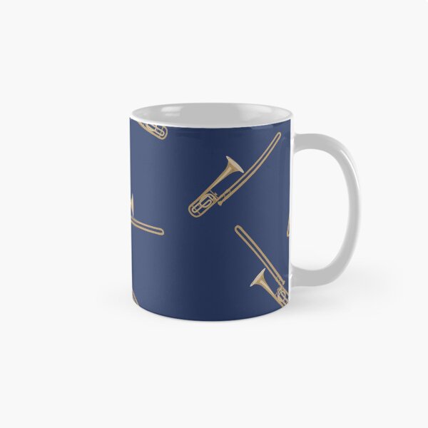 Item preview, Trombone on blue designed and sold by kobyakov.