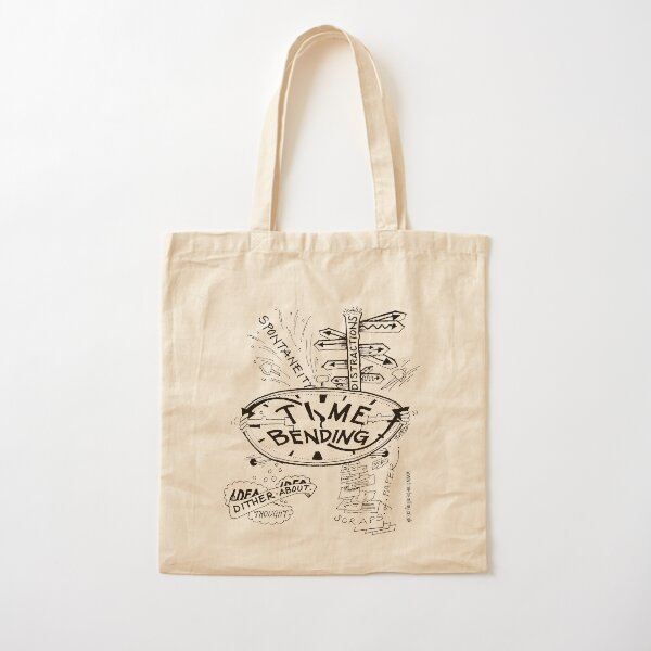 Timebending Cotton Tote Bag