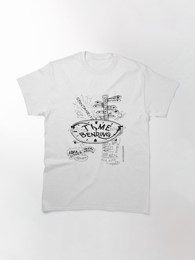 Thumbnail 2 of 7, Classic T-Shirt, Timebending designed and sold by GraceGPacie.