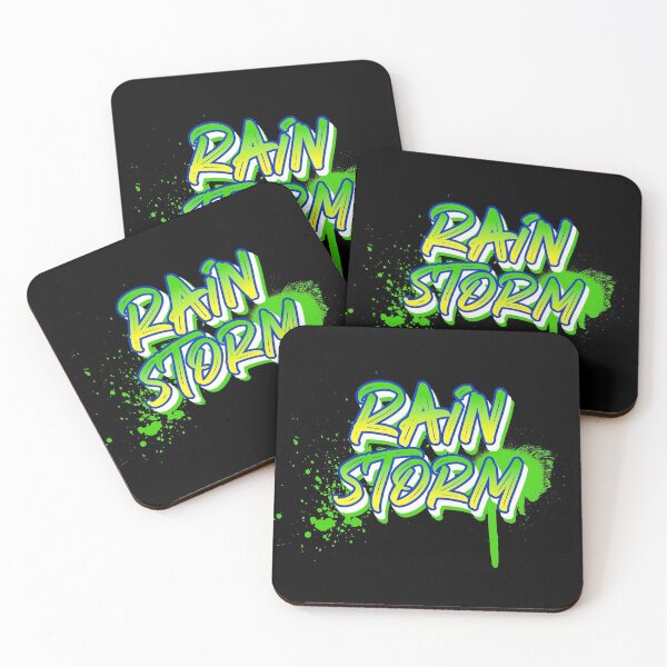 Item preview, Rain Storm Grafitti Art Design  designed and sold by darknessjeff86.