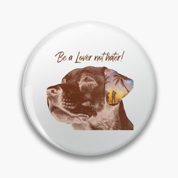 Item preview, Labrador dog(Be a lover not hater!) designed and sold by Lightworkeer78.