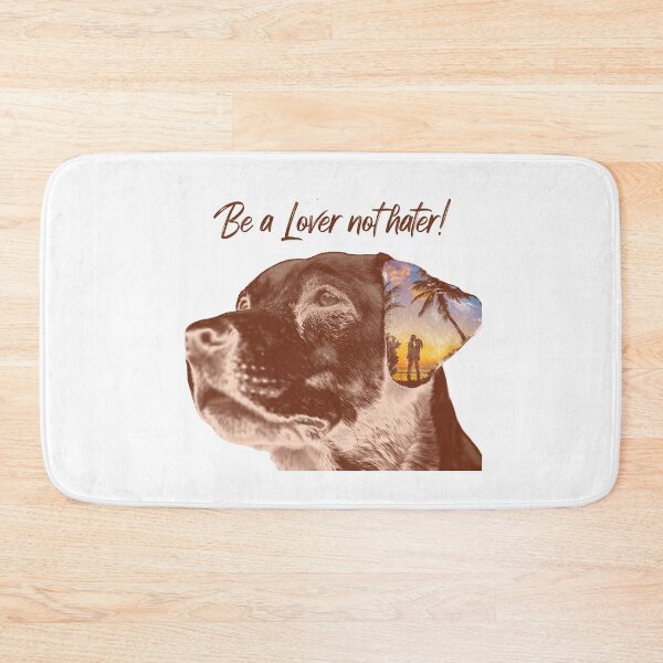 Item preview, Labrador dog(Be a lover not hater!) designed and sold by Lightworkeer78.