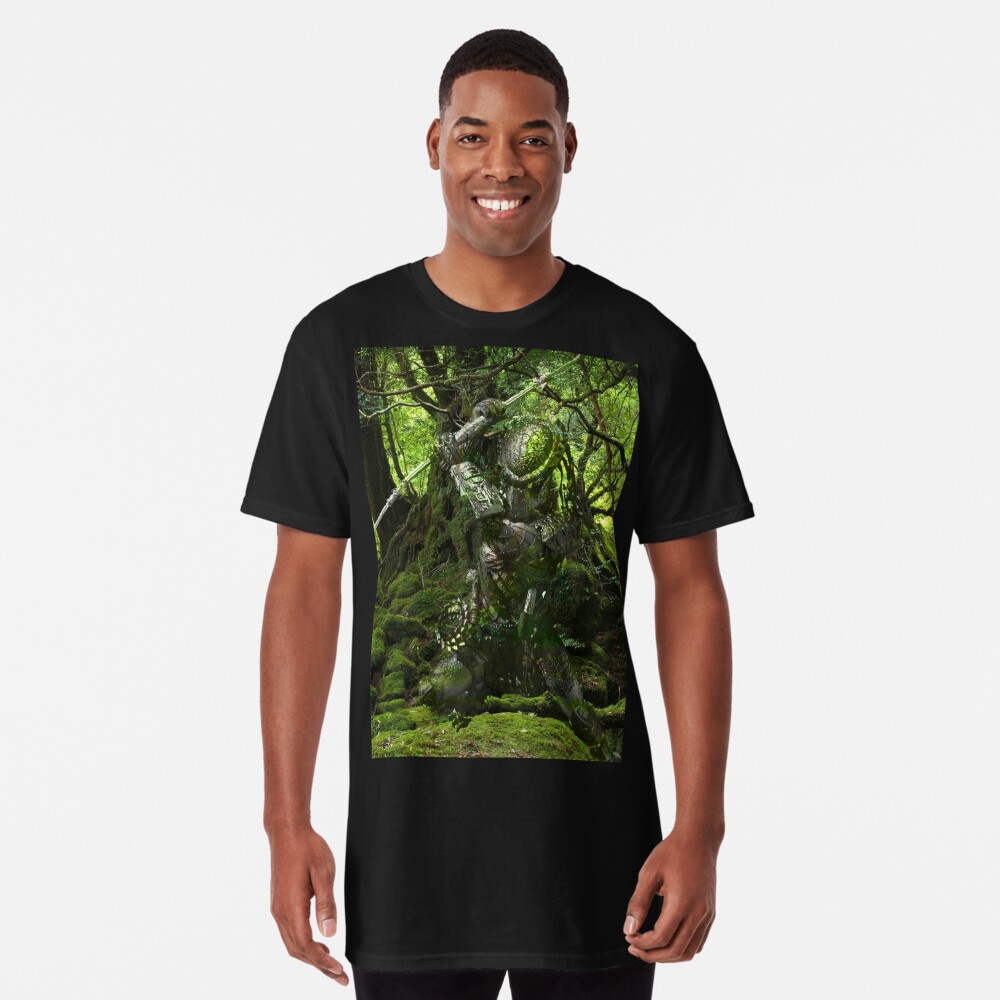 EVILPANDAUK Predator Jungle Hunter Val Verde Yautja Mens T Shirt