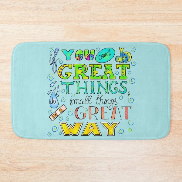 Item preview, if you can't do great things do small things in a great way  T-shirt ajusté designed and sold by marcoliyp.