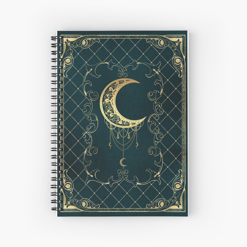 Moon Arch Spiral Notebook Art