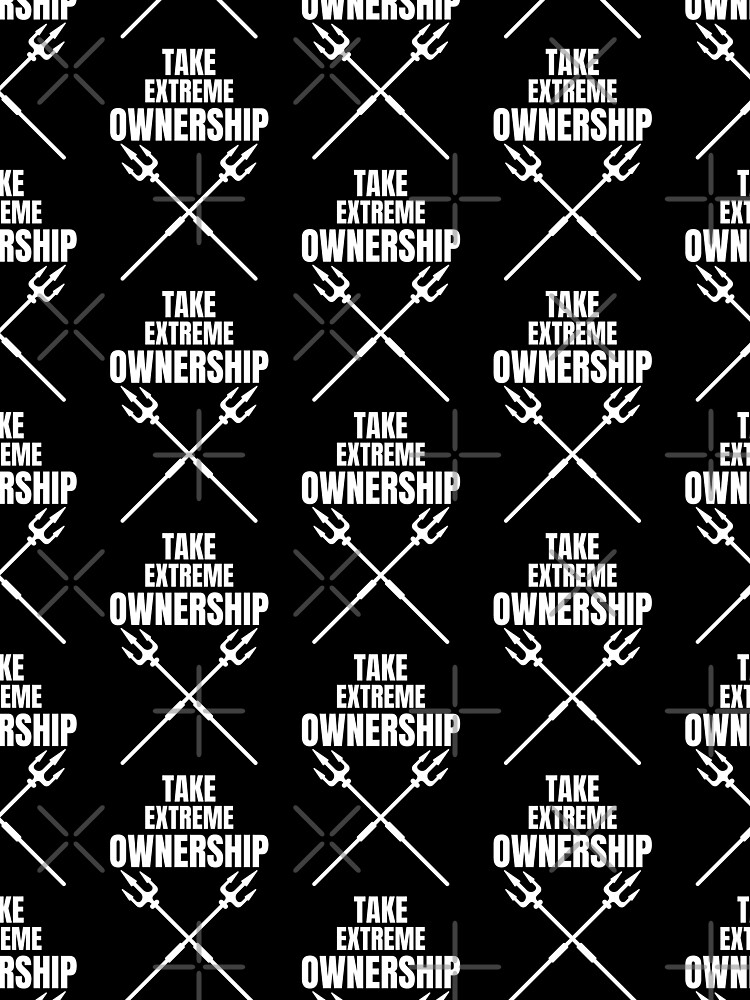 Thumbnail 3 of 3, Scarf, Take Extreme Ownership designed and sold by RIVEofficial.
