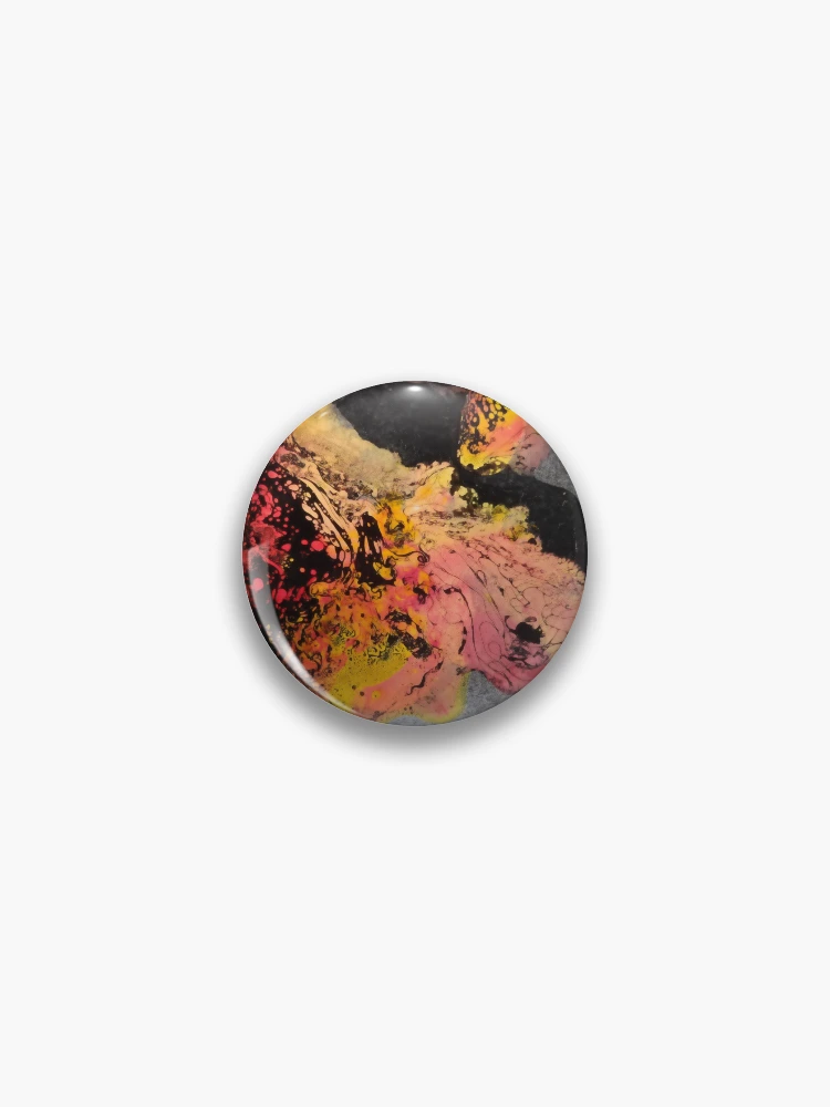 Thumbnail 1 of 3, Pin, Abstract art designed and sold by ruby-boby.