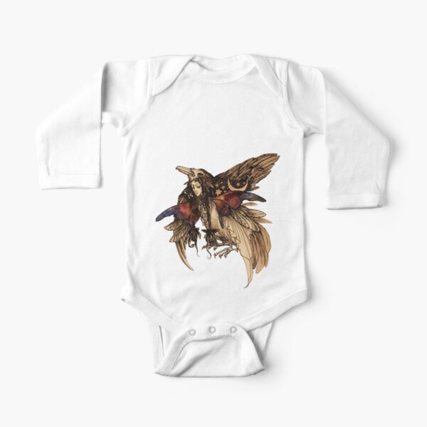 Magic Bird Long Sleeve Baby One-Piece